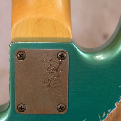 Luthier Made Precision Bass 2023 - Aged Teal Green Bild 22