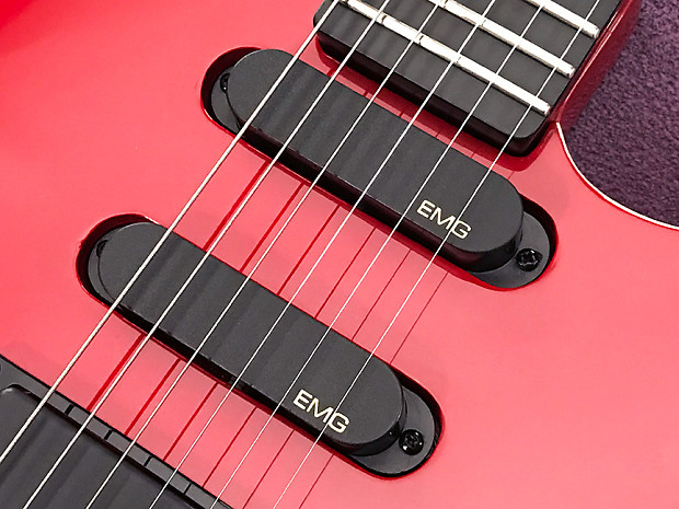 Original USA Red Steinberger GM4T TransTrem Guitar