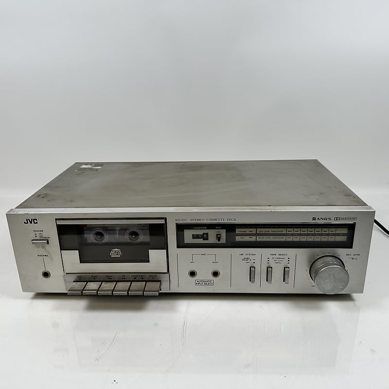 Vintage JVC Cassette Tape Deck KD-D2J Japan  			