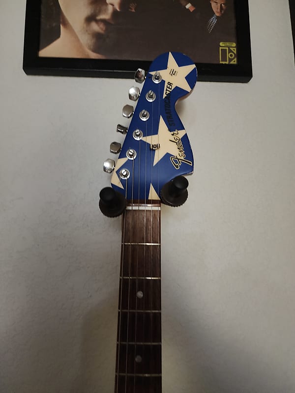 Guitare Miniature FENDER Stratocaster Stars & Stripes USA Wayne Kramer