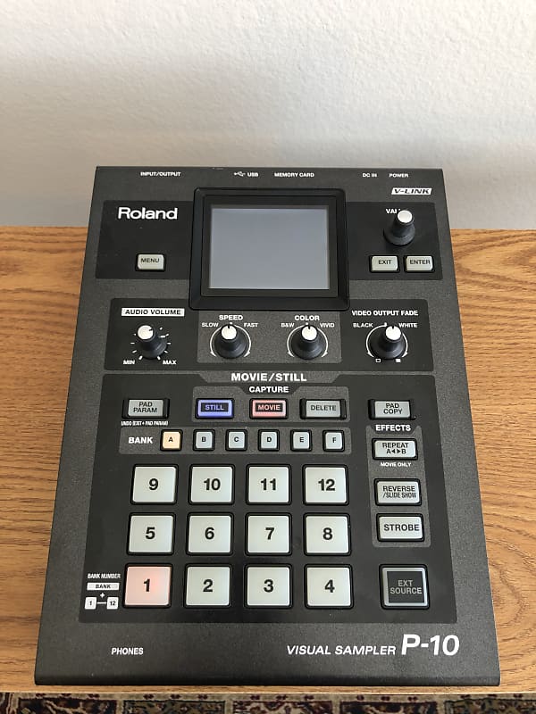 Roland P-10 V-Link / MIDI video sampler