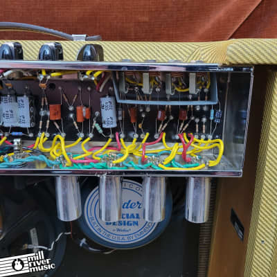 Fender '57 Twin-Amp Tweed Reissue 2009 40-Watt 2x12" Guitar Combo w/ Original over image 10