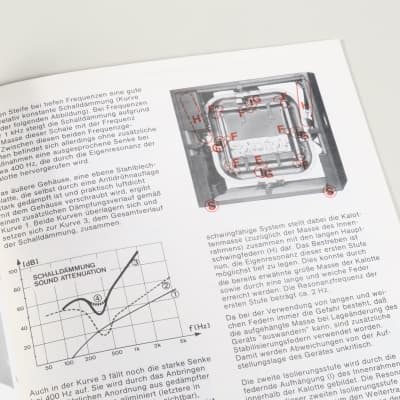 EMT 240 Reverberation Unit original owner's manual in German image 3