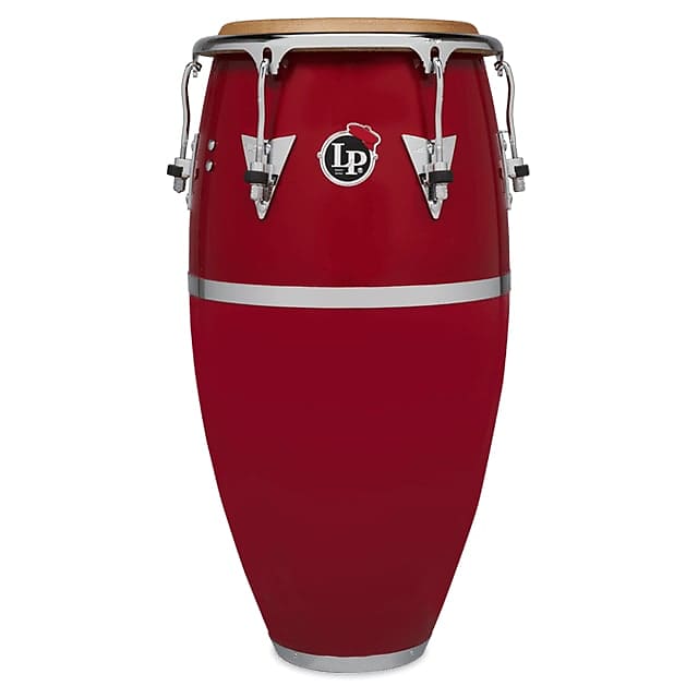 LP Patato Signature Fiberglass Quinto - Red Finish with Chrome