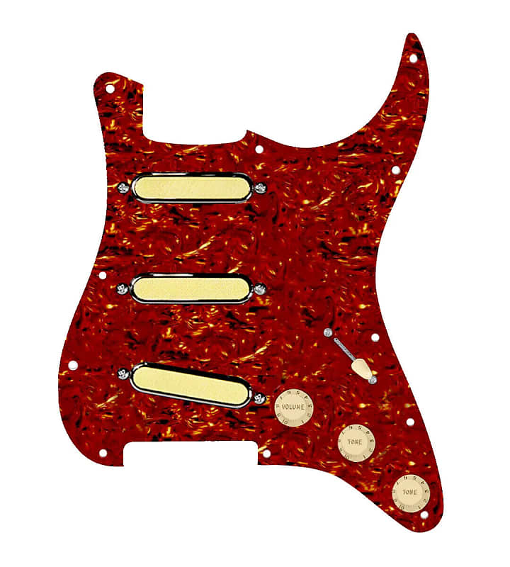 920D Custom Gold Foils Loaded Tortoise Pickguard 5 way for Reverb