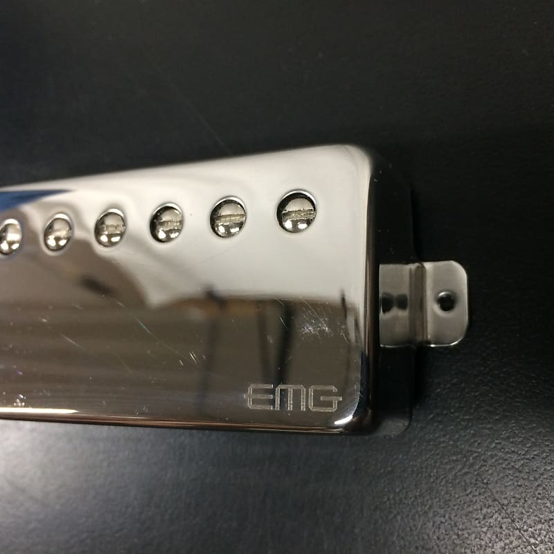 EMG REV Set Chrome Revelation Signature Passive Pickup Set (Chrome Alnico  2- Screw Studs)