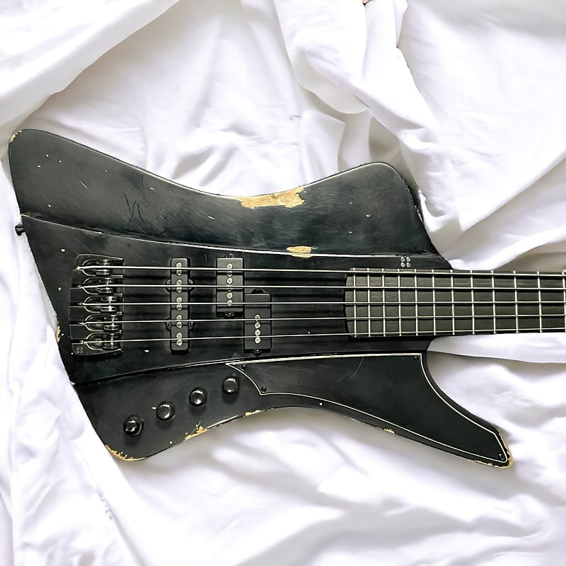 Sandberg "Forty Eight" Victor Brandt 5-String, Hardcore Aged Black w/ Ebony *8.5 Lbs., In Stock! image 1