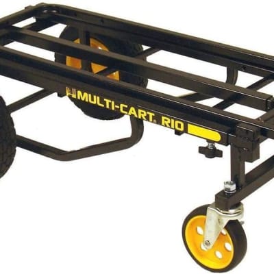 Rock-N-Roller R10RT (Max) 8-in-1 Folding Multi-Cart/Hand Truck/Dolly/Platform Cart/34" to 52" Telescoping Frame/500 lbs. Load Capacity, Black image 8