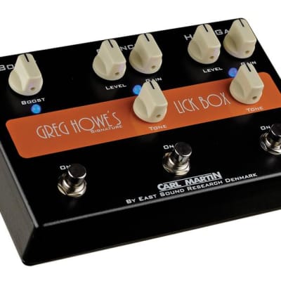 Carl Martin Greg Howe's Lick Box Distortion Guitar Effects Pedal 438838 852940000820 image 2