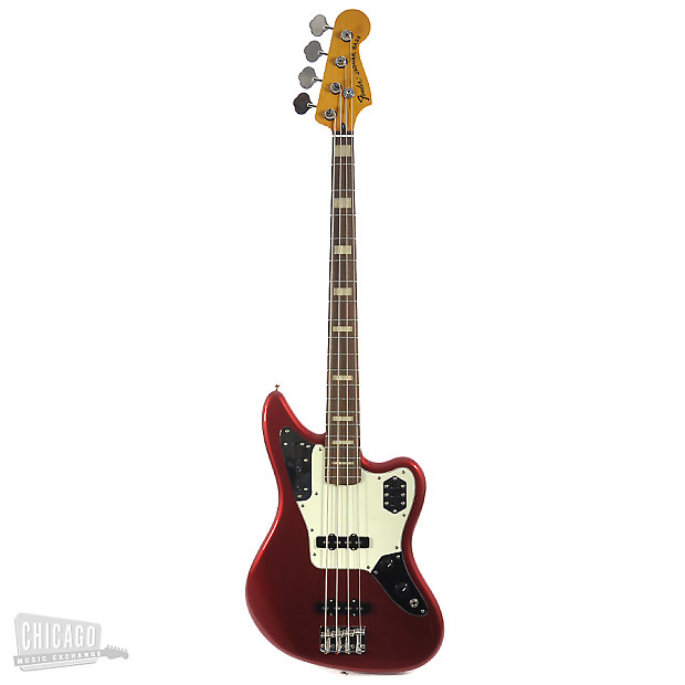ベース FENDER Player Jaguar Bass Red Fender Player Jaguar Bass Candy Apple Red – Chicago Music