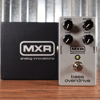 Reverb.com listing, price, conditions, and images for dunlop-mxr-bass-overdrive