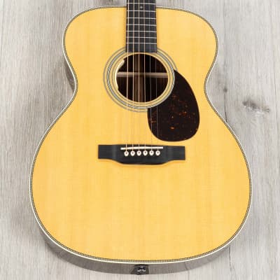 Martin OM-28E Acoustic Electric Guitar, Rosewood Back & Sides, Sitka Spruce Top image 14