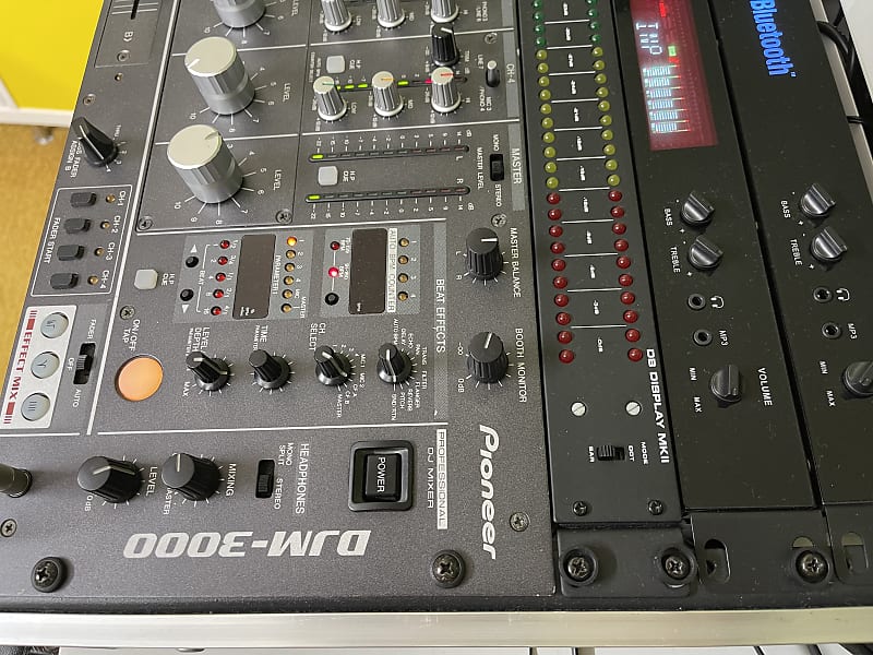 Pioneer DJM-3000 Rotary Mixer With VU Meter Recorder And