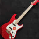 Squier Contemporary Stratocaster HH with Maple Fretboard Dark Metallic Red No case-No gigbag