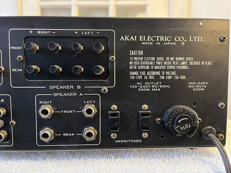 Vintage AS-8100 Surround Stereo Amplifier Tuner-Powers | Reverb