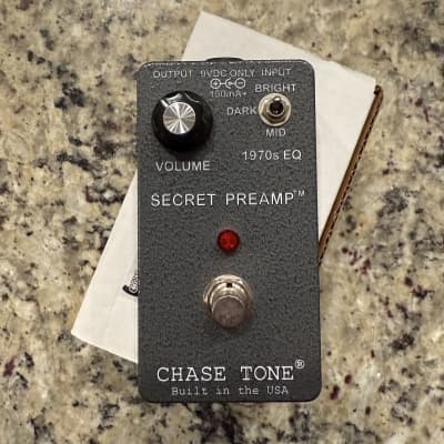 Reverb.com listing, price, conditions, and images for chase-tone-chase-tone-secret-preamp