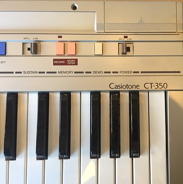 CASIO CT-350 Casiotone シンセサイザー　廃盤 Casio CT-350 1980s vintage | Reverb