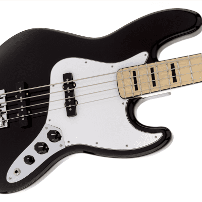 Fender Geddy Lee Jazz Bass Black Maple Fretboard image 3