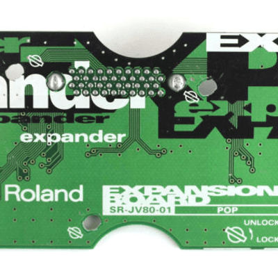 鍵盤楽器 Roland SR-Jv80-01 Pop Roland SR-JV80-01 Pop Expansion Board | Reverb