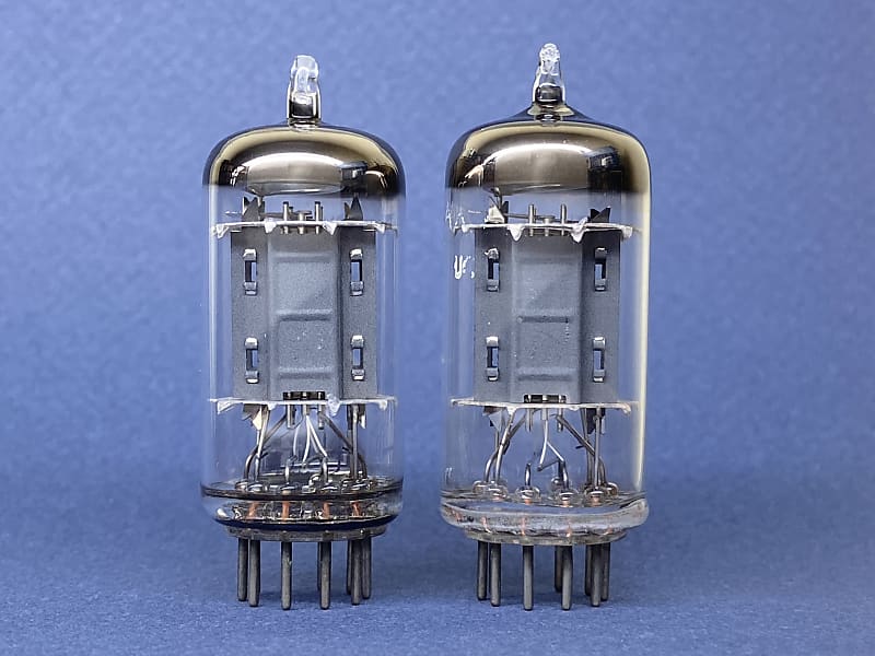 アンプ RAYTHEON 12AX7A  ECC83 Baldwin by Raytheon 12AX7A Black Plate Halo Getter ECC83