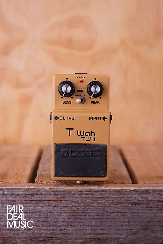 【当店一番人気】 - TW-1 Boss Wah Made Label, Black with Pedal Effects Guitar ギター