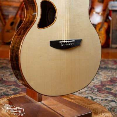 McPherson MG 3.5 Custom Engelmann Spruce/Malaysian Blackwood Cutaway Acoustic Guitar w/ LR Baggs Pickup #2710 image 8