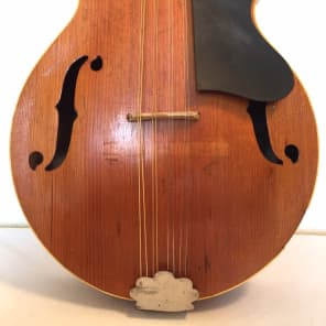 Vintage Kay Or Harmony Mandolin Hollowbody 1950s Birdseye Maple image 2