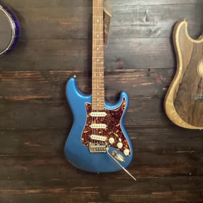 G&L Legacy USA Fullerton Deluxe with Maple Fretboard 2018 - Present - Blue Burst for sale