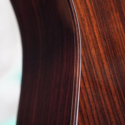Hsienmo Autumn Bear Claws Sitka Spruce + Wild Indian Rosewood Full Solid Acoustic Guitar image 9