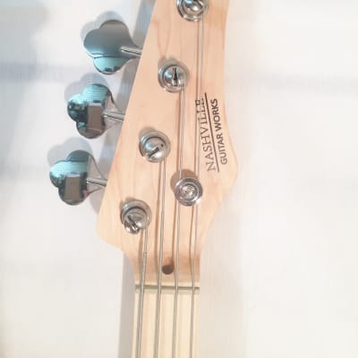 Nashville Guitar Works P Bass-Split P Pickup-Sunburst-NEW-Shop Setup Included! image 3