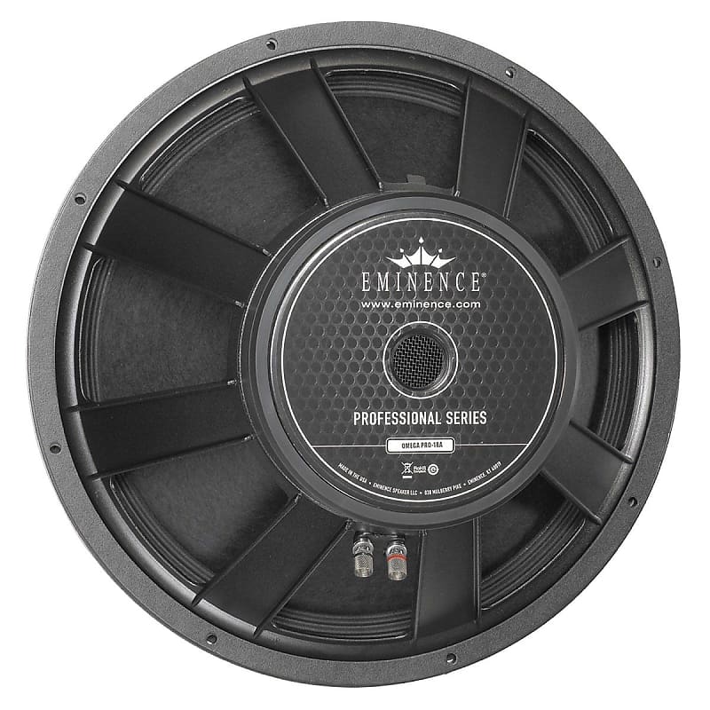 Eminence Omega Pro 18 PA Speaker (18 Inch, 800 Watts, 8 Ohms) image 1