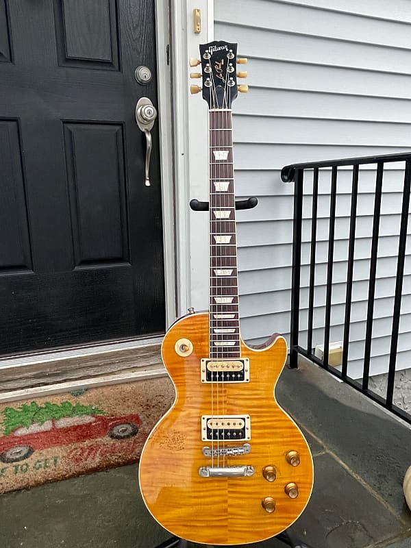 ギター HardAged & Relic LesPaul Standard Type Amazon.com: VINTAGE Electric Guitar, Right, Paradise Flamed