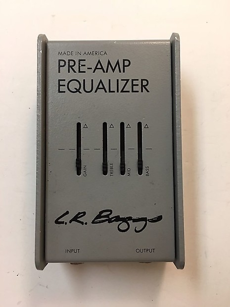 ー品販売  Pre Baggs L.R. Amp Guitar Acoustic Vintage Rare EQ Equalizer ギター