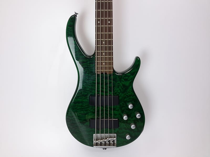 PEAVEY FURY V ピーヴィー フューリ 5弦ベース グリーン　虎杢 Peavey Fury V five string bass guitar | Musical Instruments