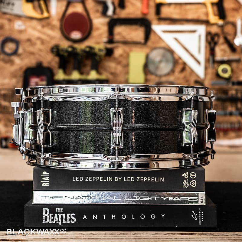 Ludwig アクロライト LM404 14x5 Black Galaxy Ludwig Acrolite Snare LM404, 14