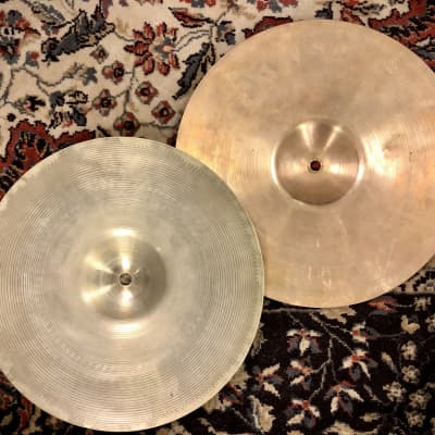 12” Super Zyn (top) Zyn (bottom) Mixed Hihat (580/430gr