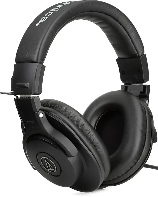 Audio-Technica ATH-M30x Closed-back Monitoring Headphones  			