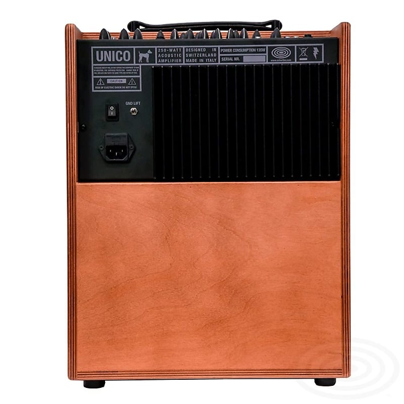 Schertler Unico Acoustic Amplifier (Wood) | Reverb