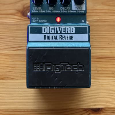 Digitech DigiVerb Digital Reverb Pedal