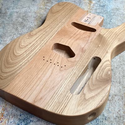 All-Natural Series: Alder & Catalpa Tele (Woodtech, USA) Finished in Natural Linseed Oil & Beeswax image 8