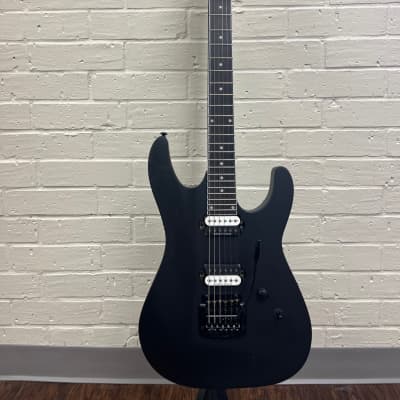 Dean MD24 Select Kahler Electric Guitar Black Satin 2021 Black Satin With Gator GIG Bag image 1
