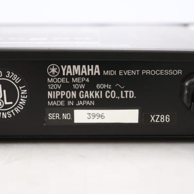 Yamaha MEP4 MIDI Event Processor w/ Owner's Manual & Example Book #45871 image 15