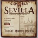 Sevilla Tie-End Medium Tension Classical Guitar Strings w Cleartone EMP