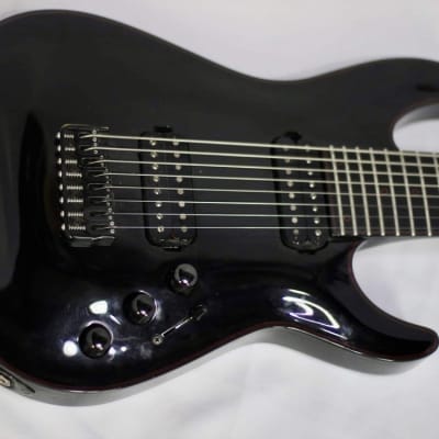 Schecter Blackjack C-8 8 String Electric Guitar 2014 image 4