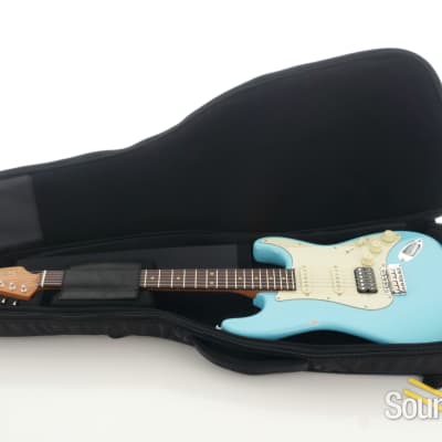 Suhr Classic S Vintage LE Daphne Blue Electric Guitar #81619 image 3