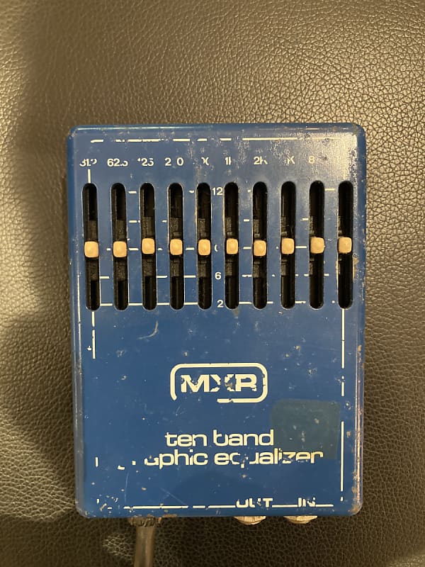 MXR M108 Ten Band graphic EQ vintage - blue image 1