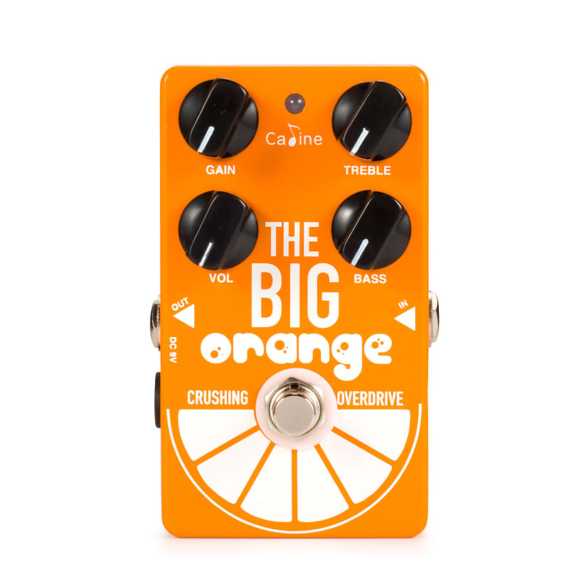 Caline CP-54 The Big Orange Overdrive Pedal image 1