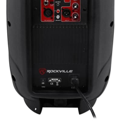 Rockville DJ Package w/ (2) 10" Active Speakers+Dual Mount+12" Powered Subwoofer image 19