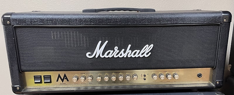 Marshall MA100H 2-Channel 100-Watt Guitar Amp Head 2010 - 2013 - Black image 1