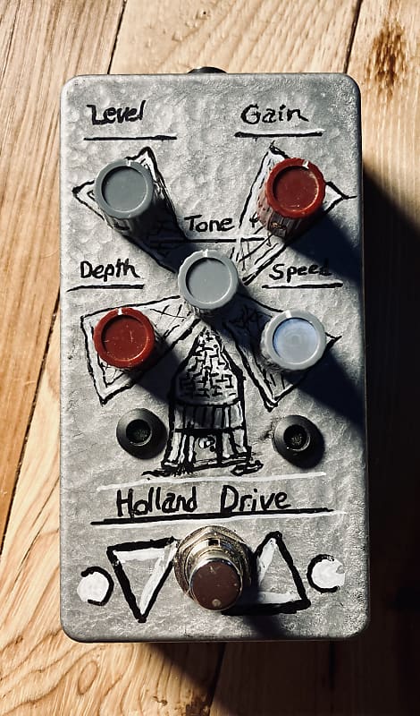 Wakefield Circuits Holland Drive-Tube Amp Tremolo & OD 2022 - Hand painted image 1